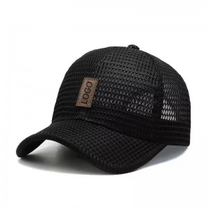 Mesh de vară respirabil feminin de baseball coreean masculin masculin timp liber de protecție solară